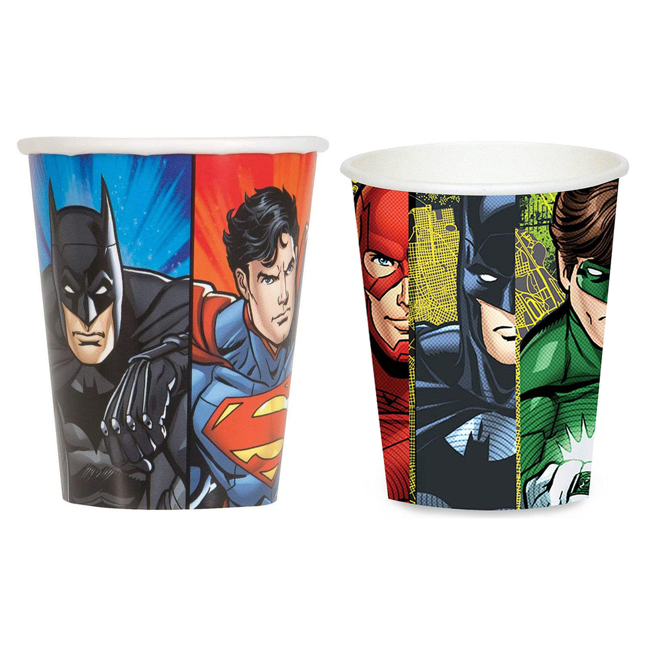 Justice League Party Tableware 9oz Cups (Pack of 8)