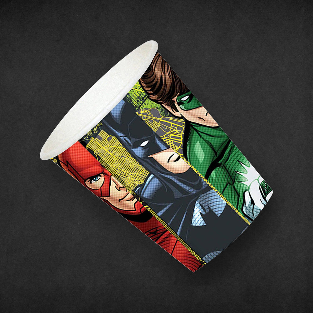 Justice League Party Tableware 9oz Cups (Pack of 8)