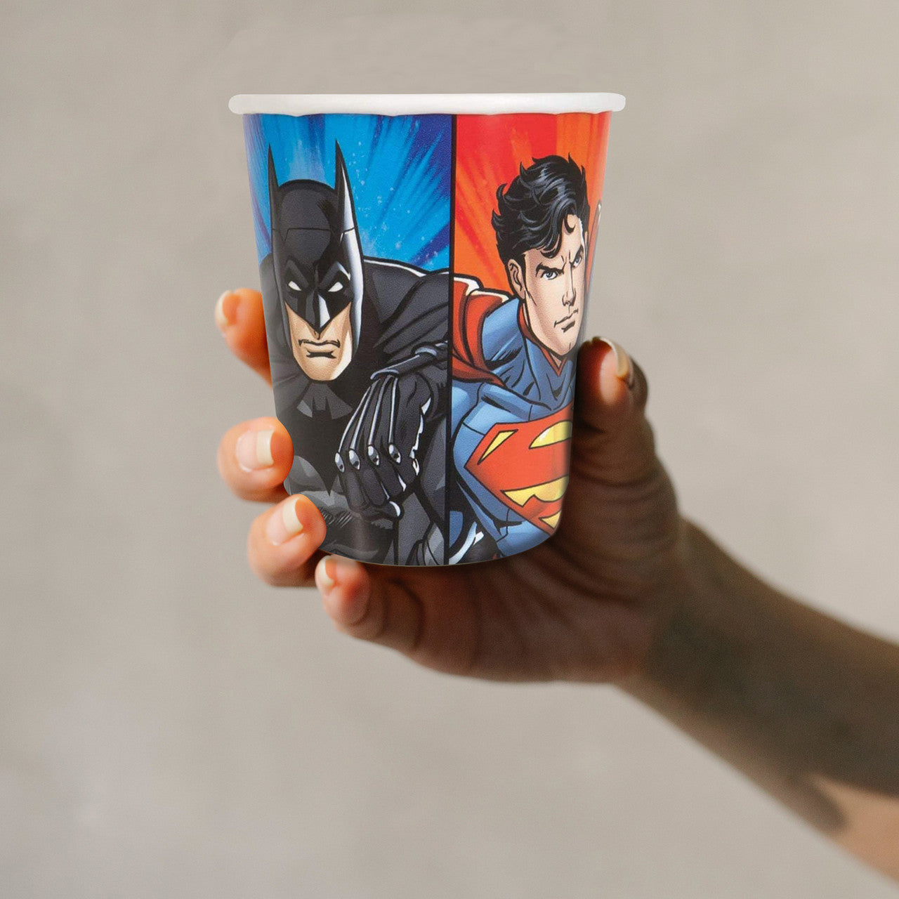 Justice League Party Tableware 9oz Cups (Pack of 8)