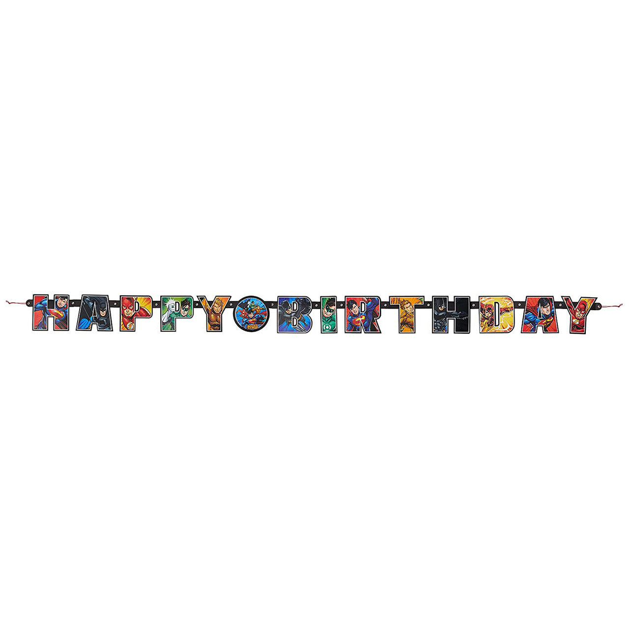Justice League Large Jointed Party Banner