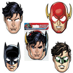 Justice League Party Masks (Pack of 8)