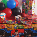 Justice League 9" Party Tableware Plates (Pack of 8)