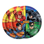 Justice League 9" Party Tableware Plates (Pack of 8)