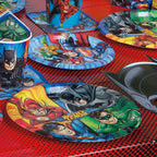 Justice League 9" Party Tableware Plates (Pack of 8)