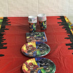 Justice League 9" Party Tableware Plates (Pack of 8)
