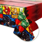 Justice League Party Plastic Tablecover