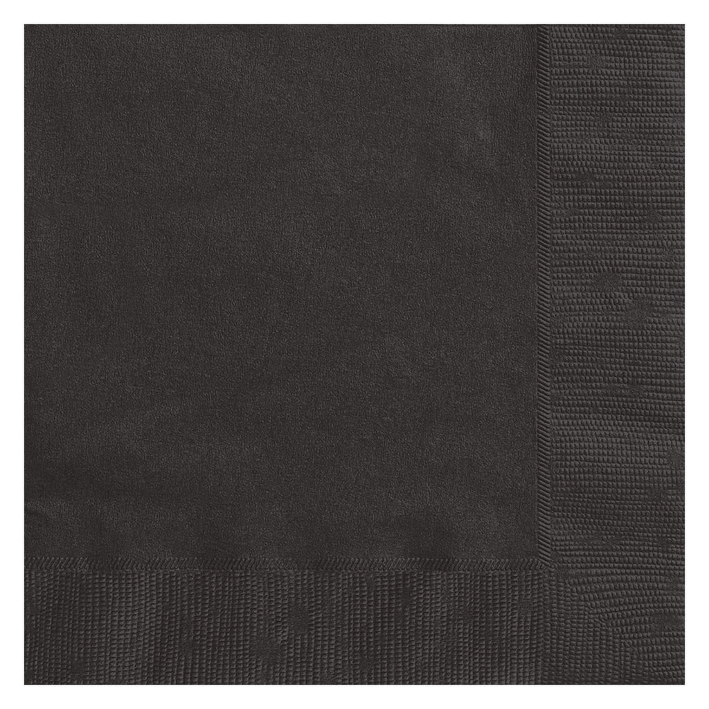 Black Napkins (Pack of 20)