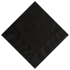 Black Napkins (Pack of 20)