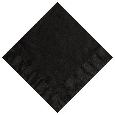 Black Napkins (Pack of 20)