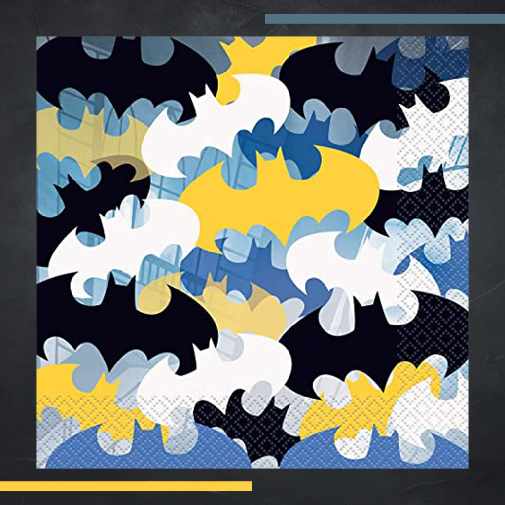 Batman Party Tableware Napkins (Pack of 16 )