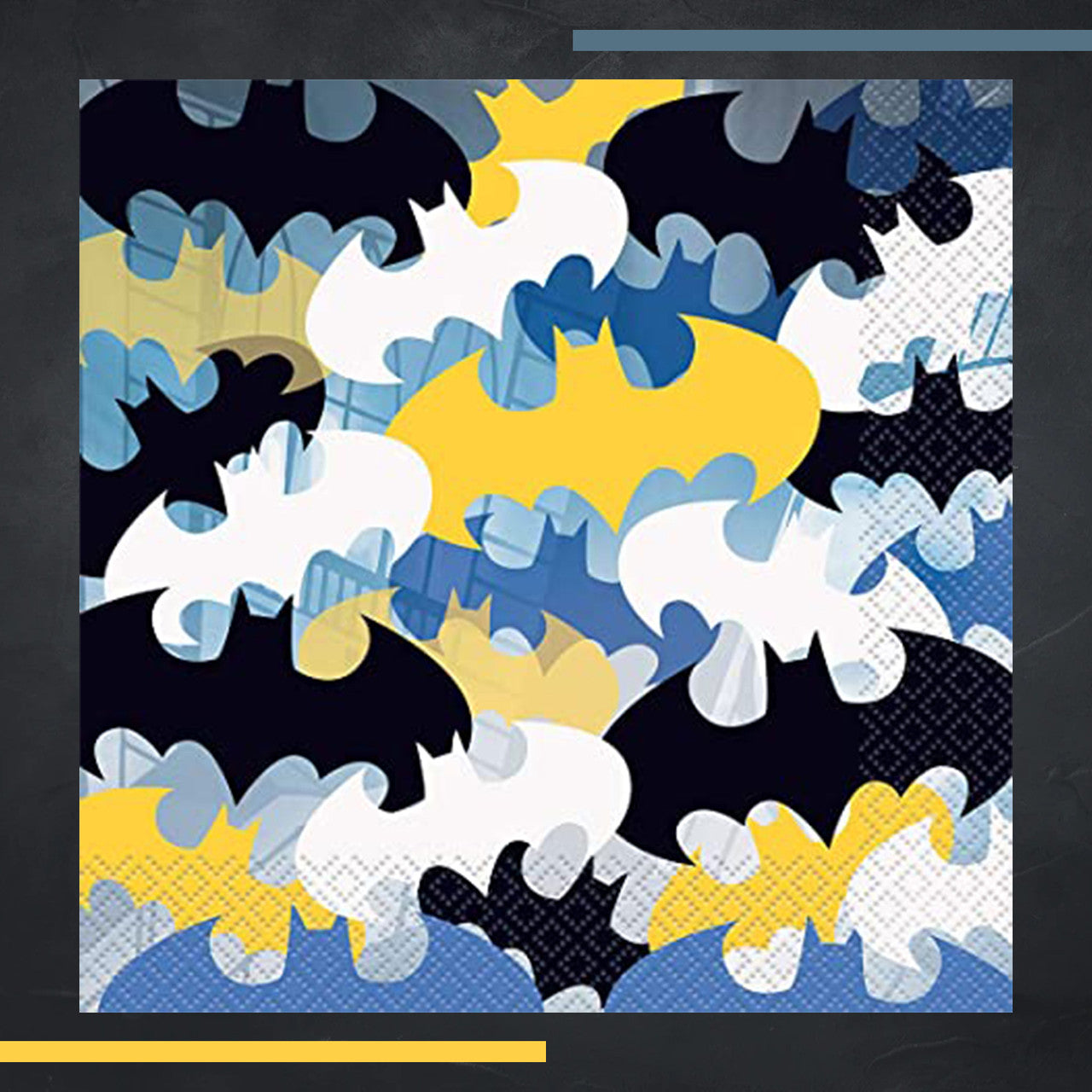 Batman Party Tableware Napkins (Pack of 16 )