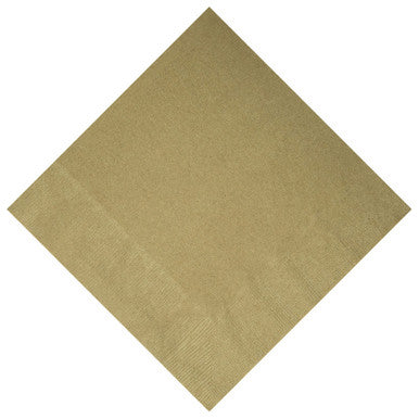 Gold Napkins (Pack of 20)