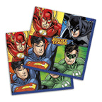 Justice League Napkins (Pack of 16)