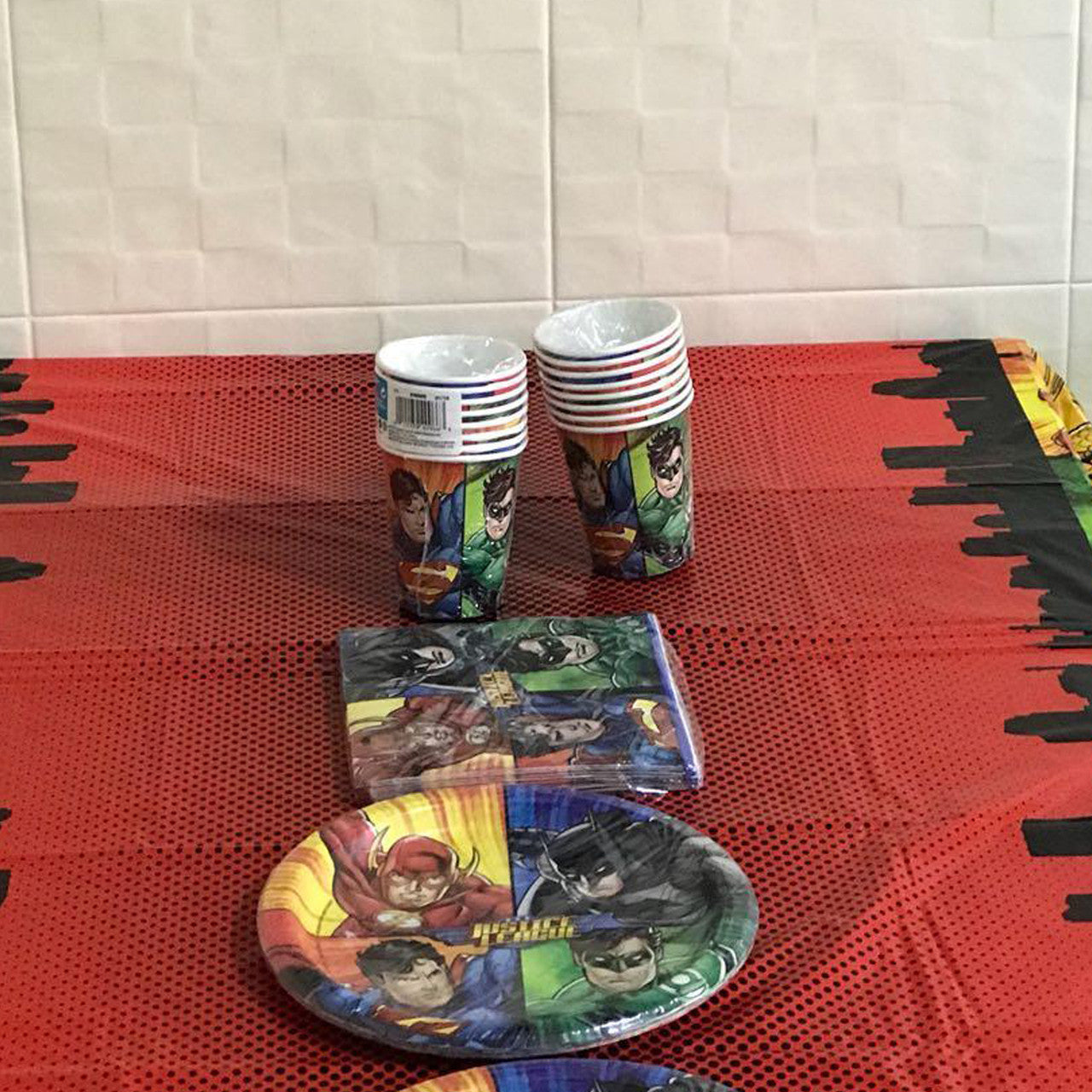 Justice League Napkins (Pack of 16)