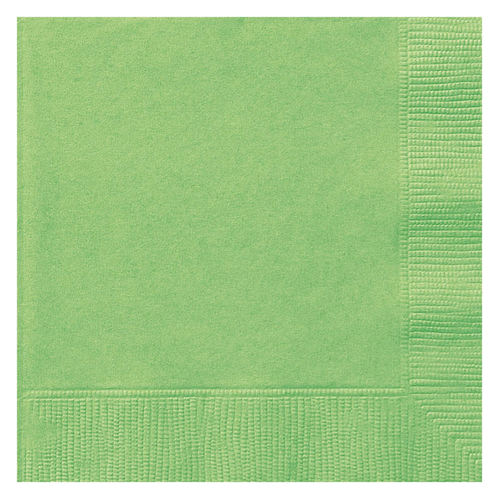 Lime Green Napkins (Pack of 20)