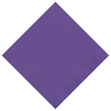 Neon Purple Napkins (Pack of 20)