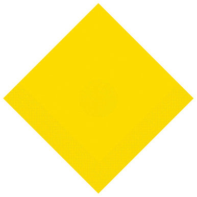 Neon Yellow Napkins (Pack of 20)