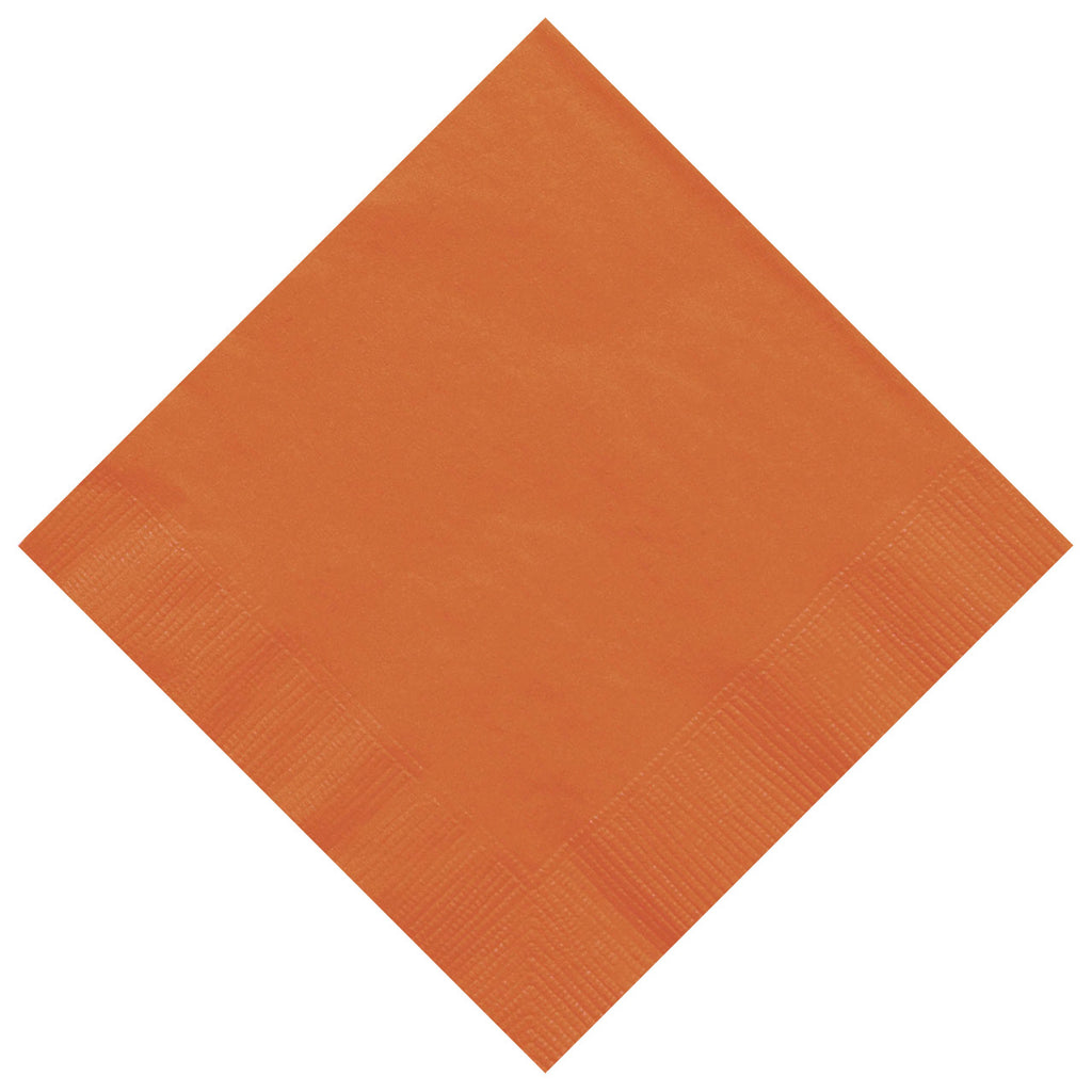 Pumpkin Orange Napkins (Pack of 20)