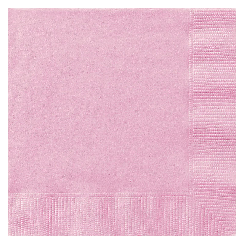Lovely Pink Napkins (Pack of 20)