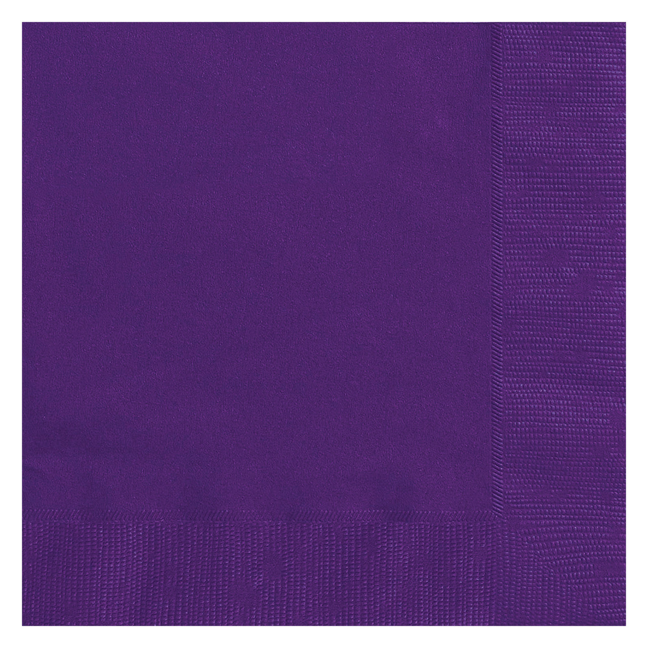Deep Purple Napkins (Pack of 20)