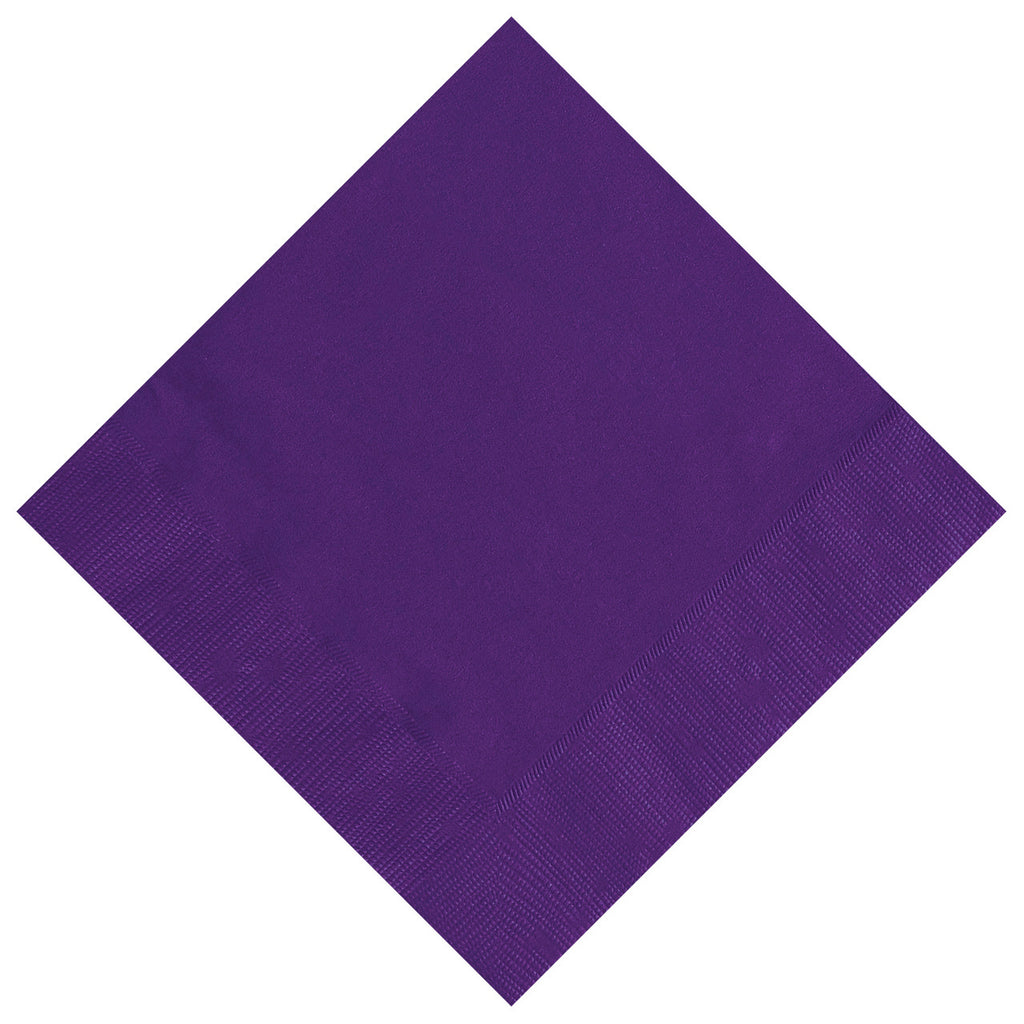 Deep Purple Napkins (Pack of 20)
