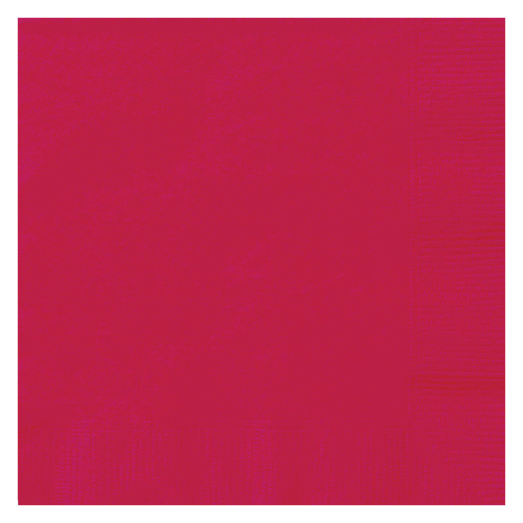 Ruby Red Napkins (Pack of 20)