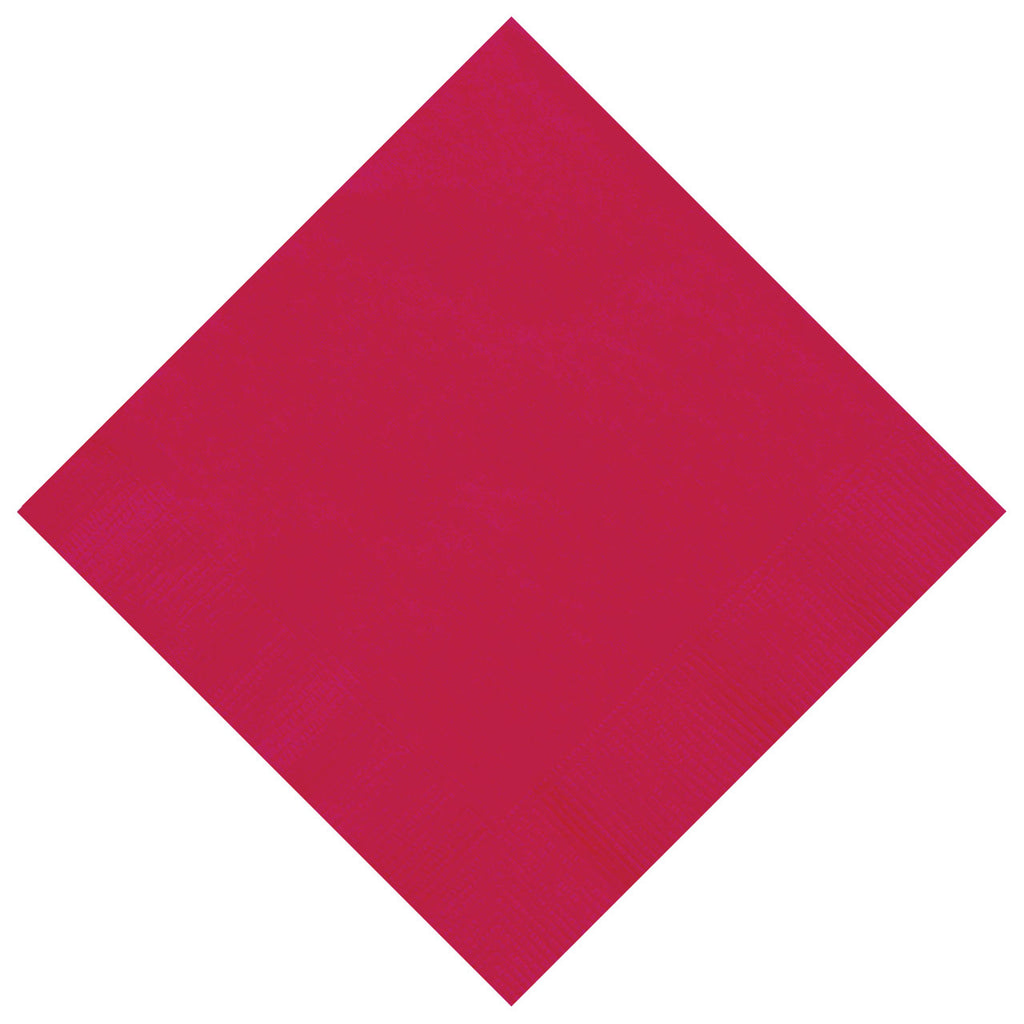 Ruby Red Napkins (Pack of 20)