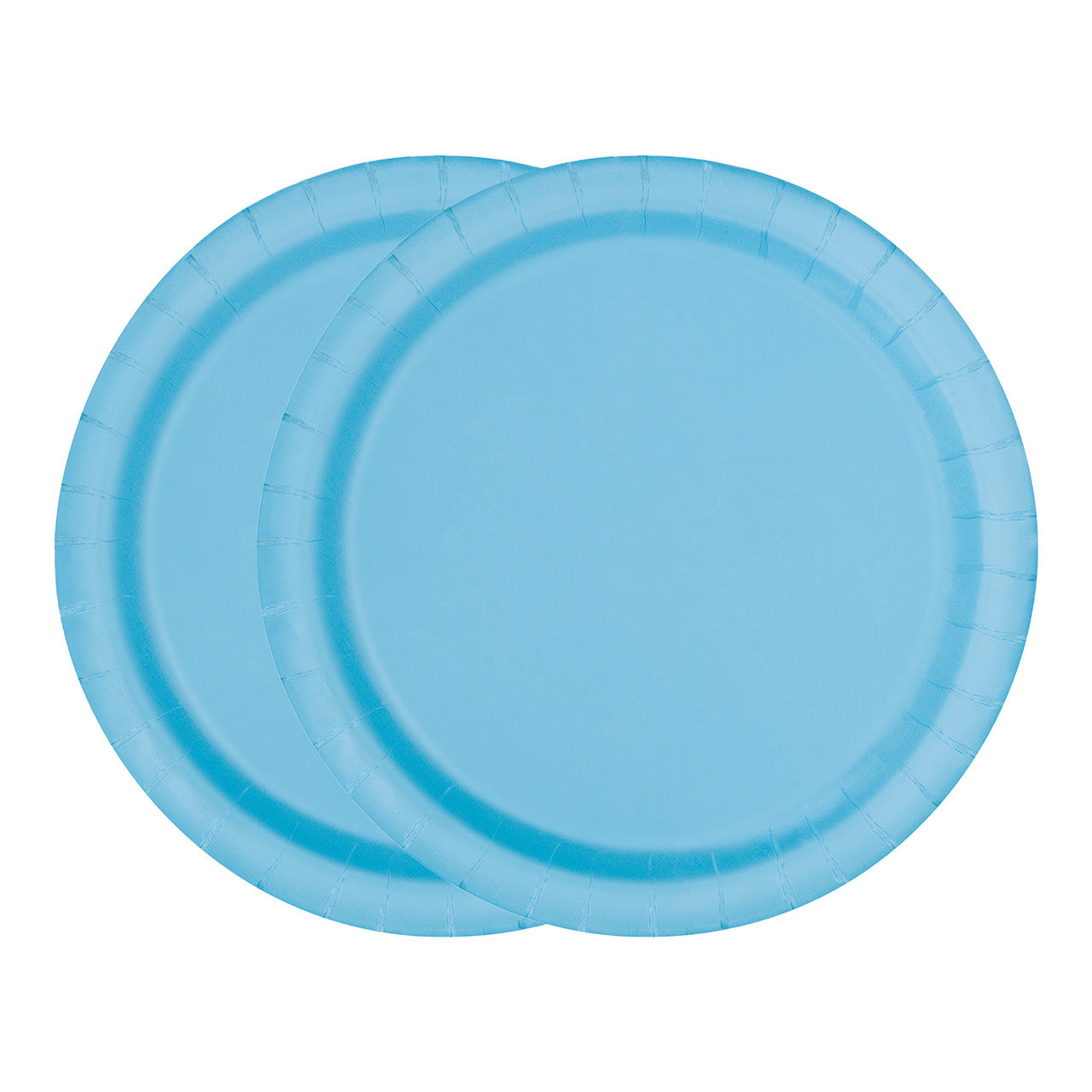 Powder Blue - Round Plates