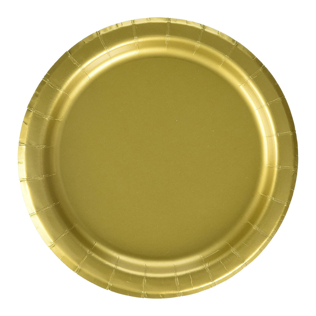 Gold - Round Plates