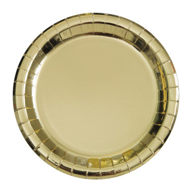 Gold Foil - Round Plates
