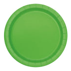 Lime Green - Round Plates