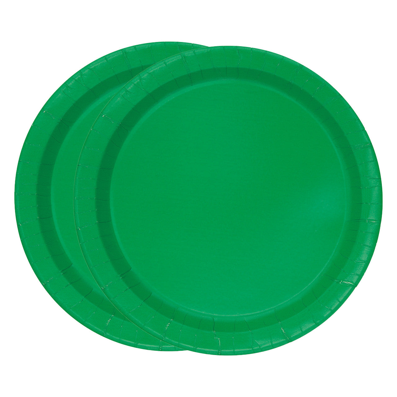 Emerald Green - Round Plates