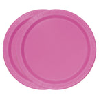 Hot Pink - Round Plates
