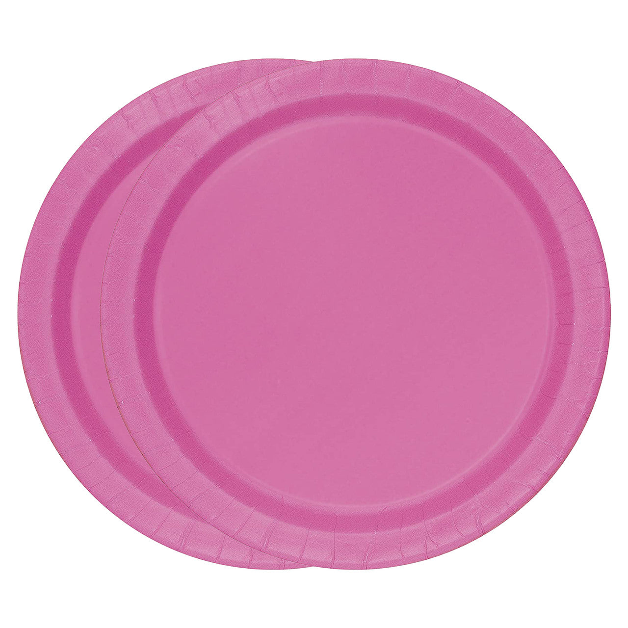 Hot Pink - Round Plates