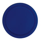 True Navy Blue - Round Plates