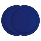 True Navy Blue - Round Plates