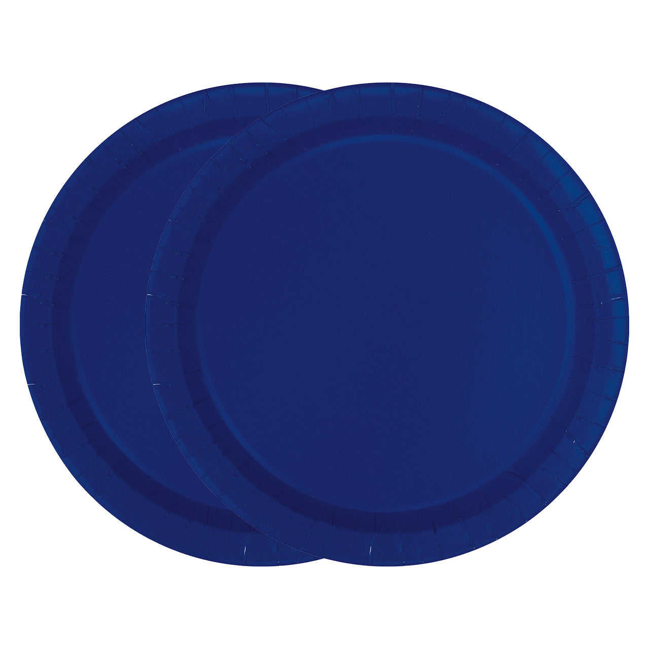 True Navy Blue - Round Plates