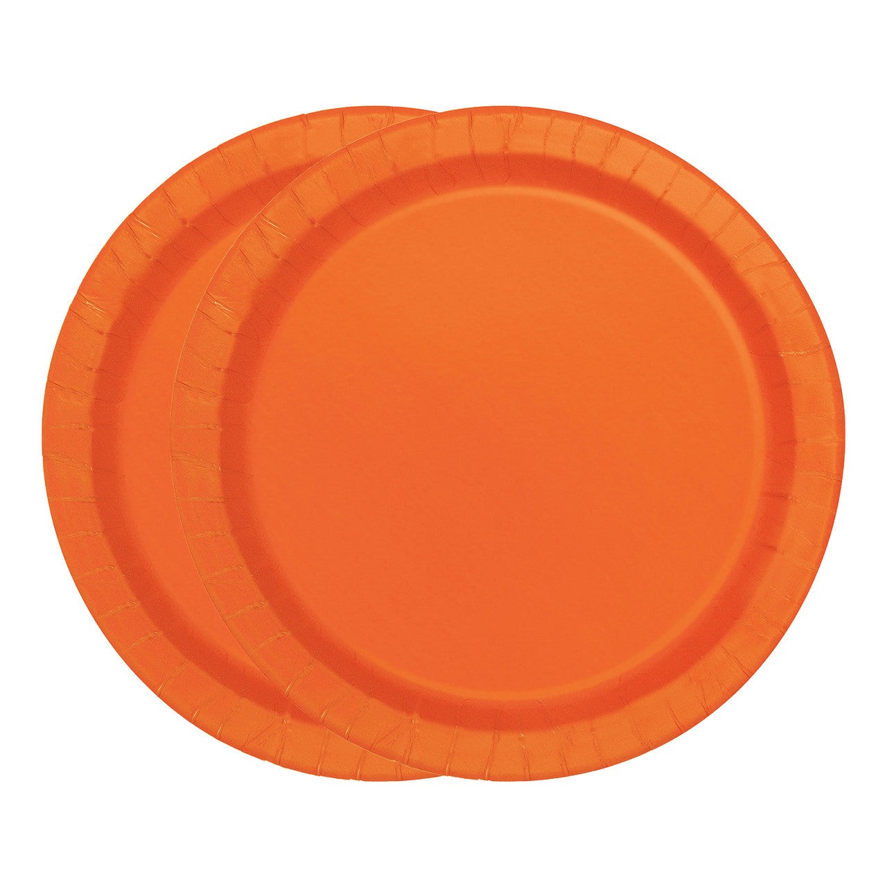Pumpkin Orange - Round Plates