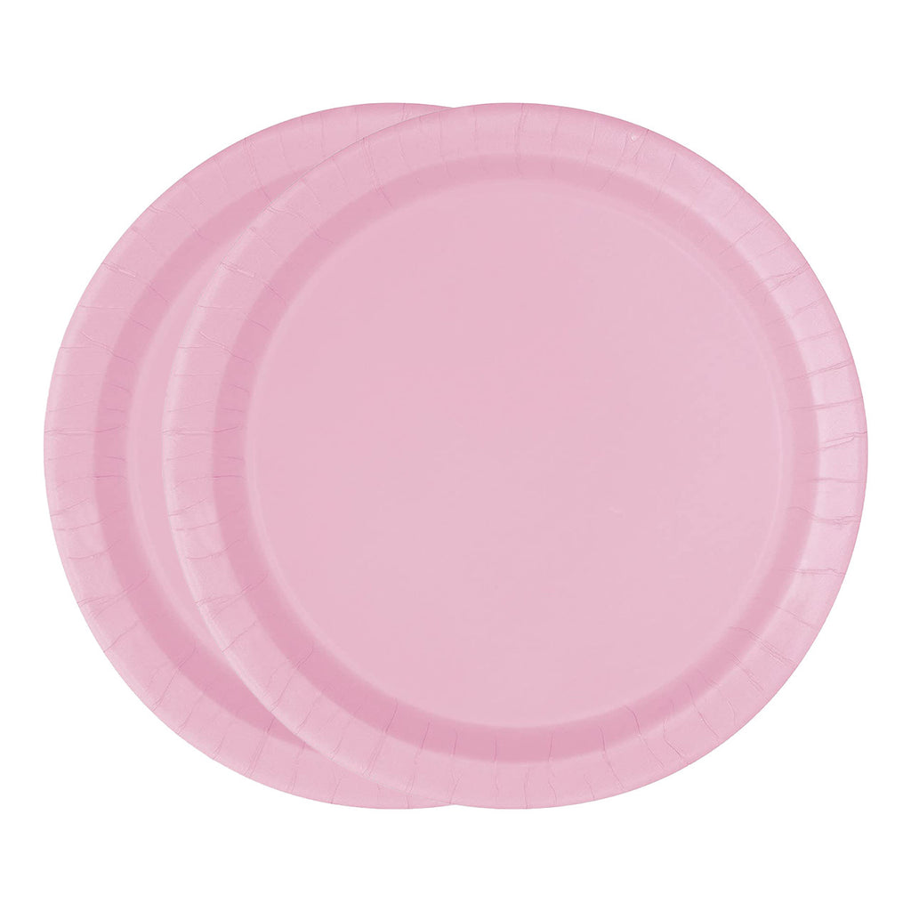 Lovely Pink - Round Plates