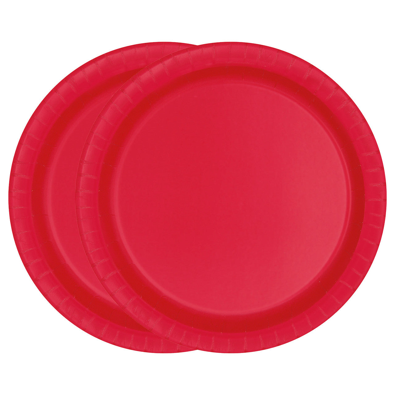 Ruby Red - Round Plates