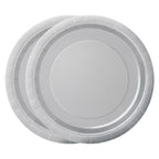 Silver - Round Plates