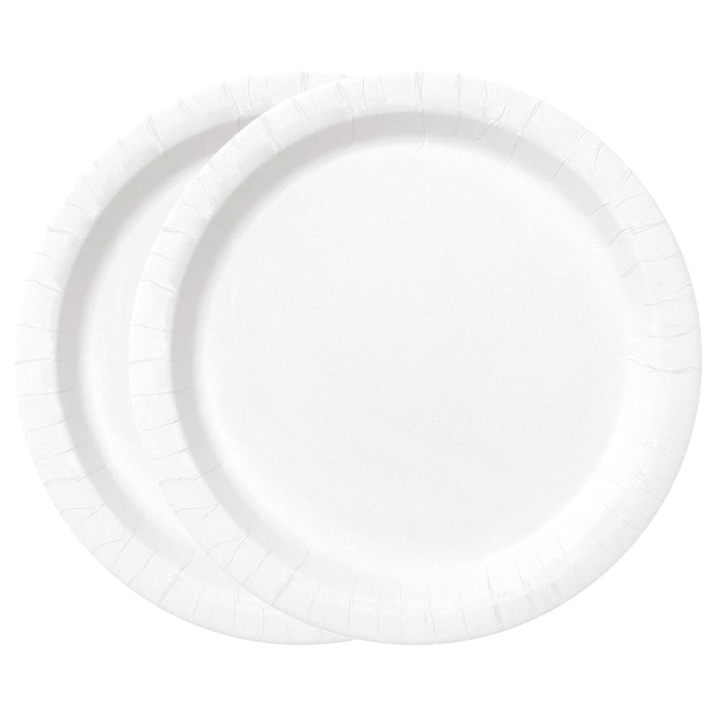 White - Round Plates