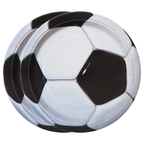 3D Football Themed Plates