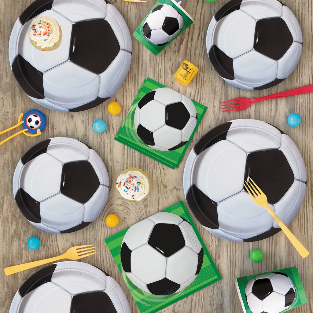 3D Football Themed Plates