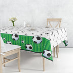 Football Themed Plastic Tablecloth