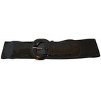 Shiny D Shape Buckle Belt