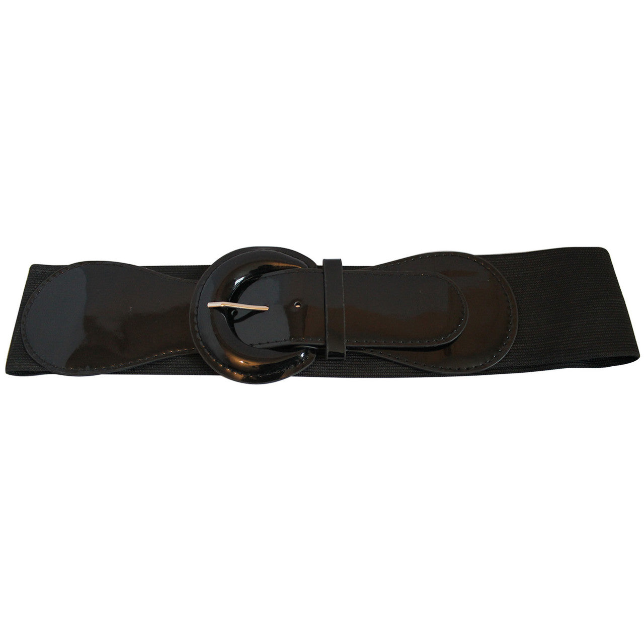Shiny D Shape Buckle Belt