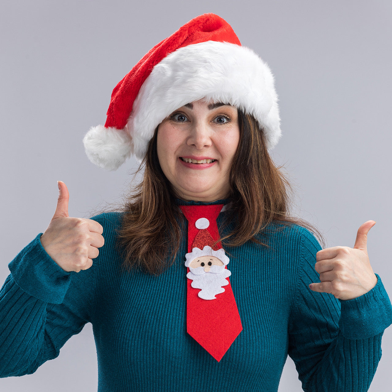 Red Velvet Santa Hat V2