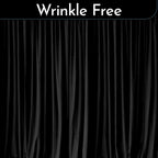 190GSM Dutch Velvet Backdrop - Black