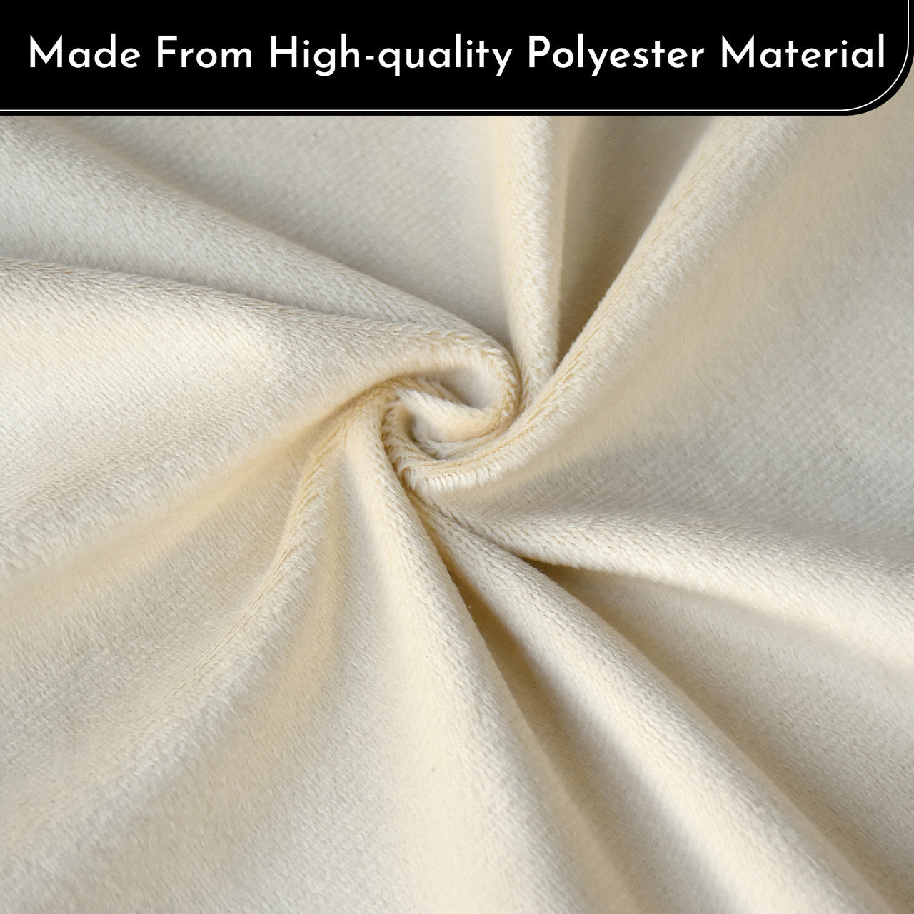 190GSM Dutch Velvet Backdrop - Ivory
